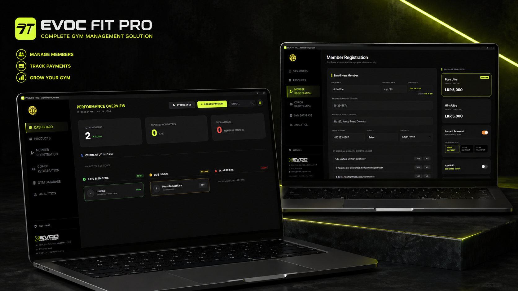 Software Cloud Dashboard